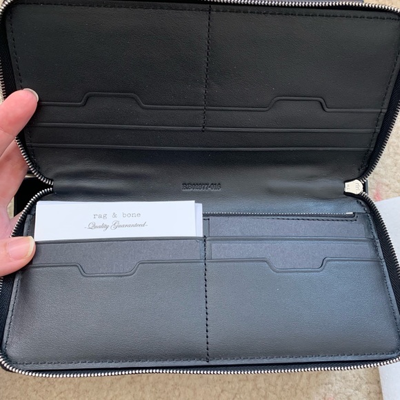 Rag & Bone Zip Around Copper Wallet - Picture 7 of 8